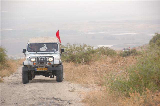 טיול ג'יפים בצפון