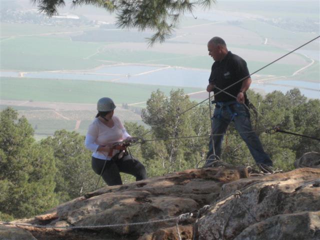 סנפלינג עם מדריך