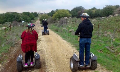 טיול סגווי ברמת הגולן